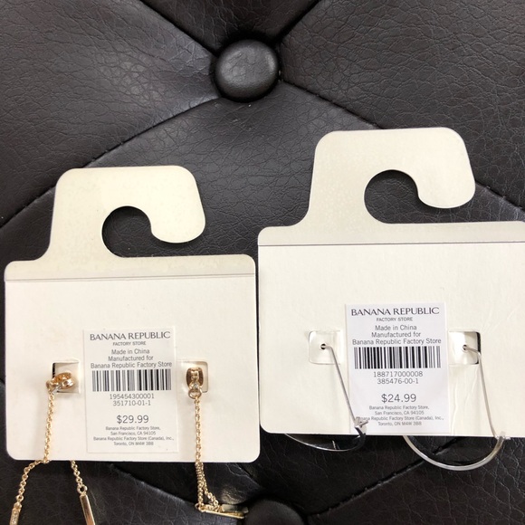 NWT Banana Republic earring bundle - Picture 4 of 8